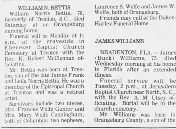 Clipping from The Times and Democrat